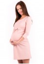 Платье "Моника" бледный кизил для беременных (со скидкой)